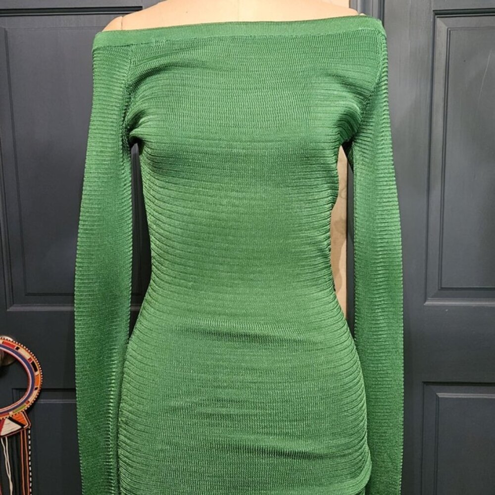 Baobab Off-Shoulder Knit Mini Dress – XL – MSRP $320